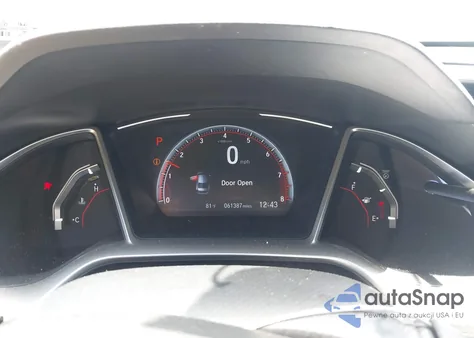 2020 Honda Civic Sport из США, поврежденный, VIN 19XFC2F88LE216443